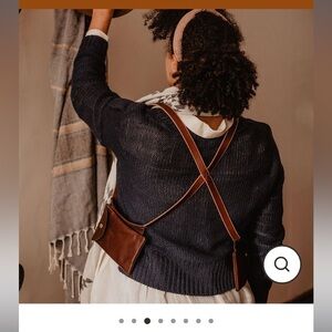 Hand made leather holster